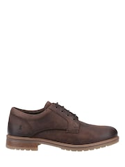 Hush Puppies Brown Richie Lace Up Shoes - Image 1 of 4