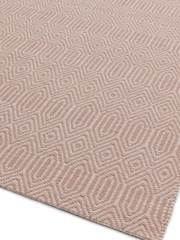 Asiatic Rugs Pink Sloan Geo Rug - Image 2 of 5
