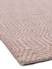 Asiatic Rugs Pink Sloan Geo Rug - Image 4 of 5