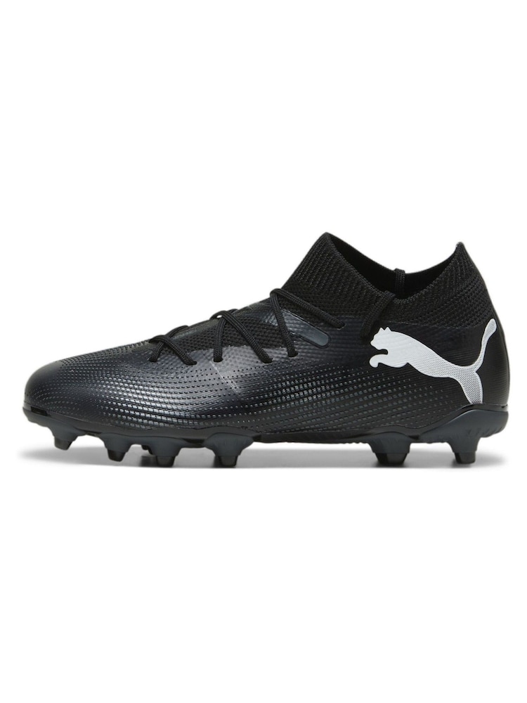 Puma Black JR Future 7 Match FA/AG Football Boots - Image 2 of 6