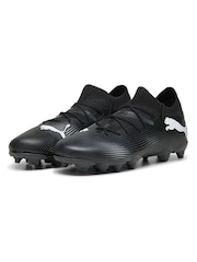 Puma Black JR Future 7 Match FA/AG Football Boots - Image 3 of 6