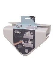 Joseph Joseph Set of 2 White EasyStore Corner Shower Caddy - Image 4 of 4