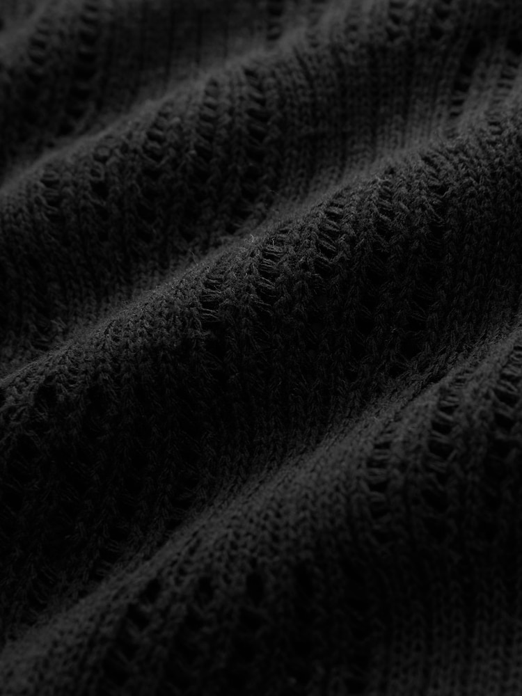Schwarz - Gehäkeltes Tanktop - Bild 6 von 6 Schwarz - Gehäkeltes Tanktop - Bild 6 von 6