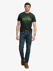 Πράσινο - Superdry Outdoors Mountain Relaxed Κοντομάνικο μπλουζάκι - Εικόνα 3 από 7