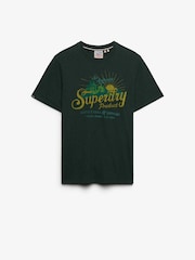 Πράσινο - Superdry Outdoors Mountain Relaxed Κοντομάνικο μπλουζάκι - Εικόνα 6 από 7