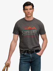 Superdry Grey Outdoors Mountain Relaxed T-Shirt - Image 5 of 7