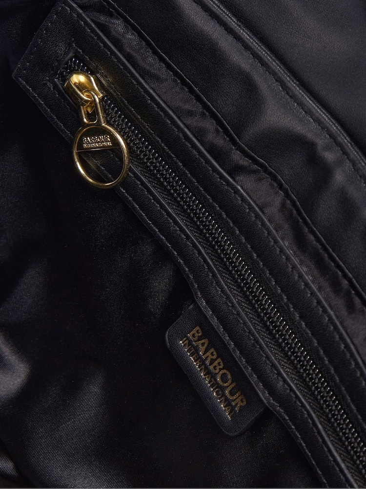 Zwart - Barbour® International Soho Quilted Cross-Body Bag - Image 14 of 15
