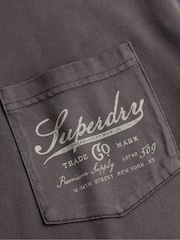Superdry Grey Trade Loose T-Shirt - Image 7 of 7