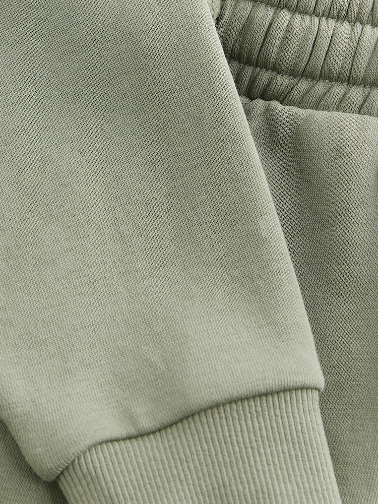 Green Sage Jersey Sweatshirt And Joggers Set (3mths-7yrs) - Image 8 of 8