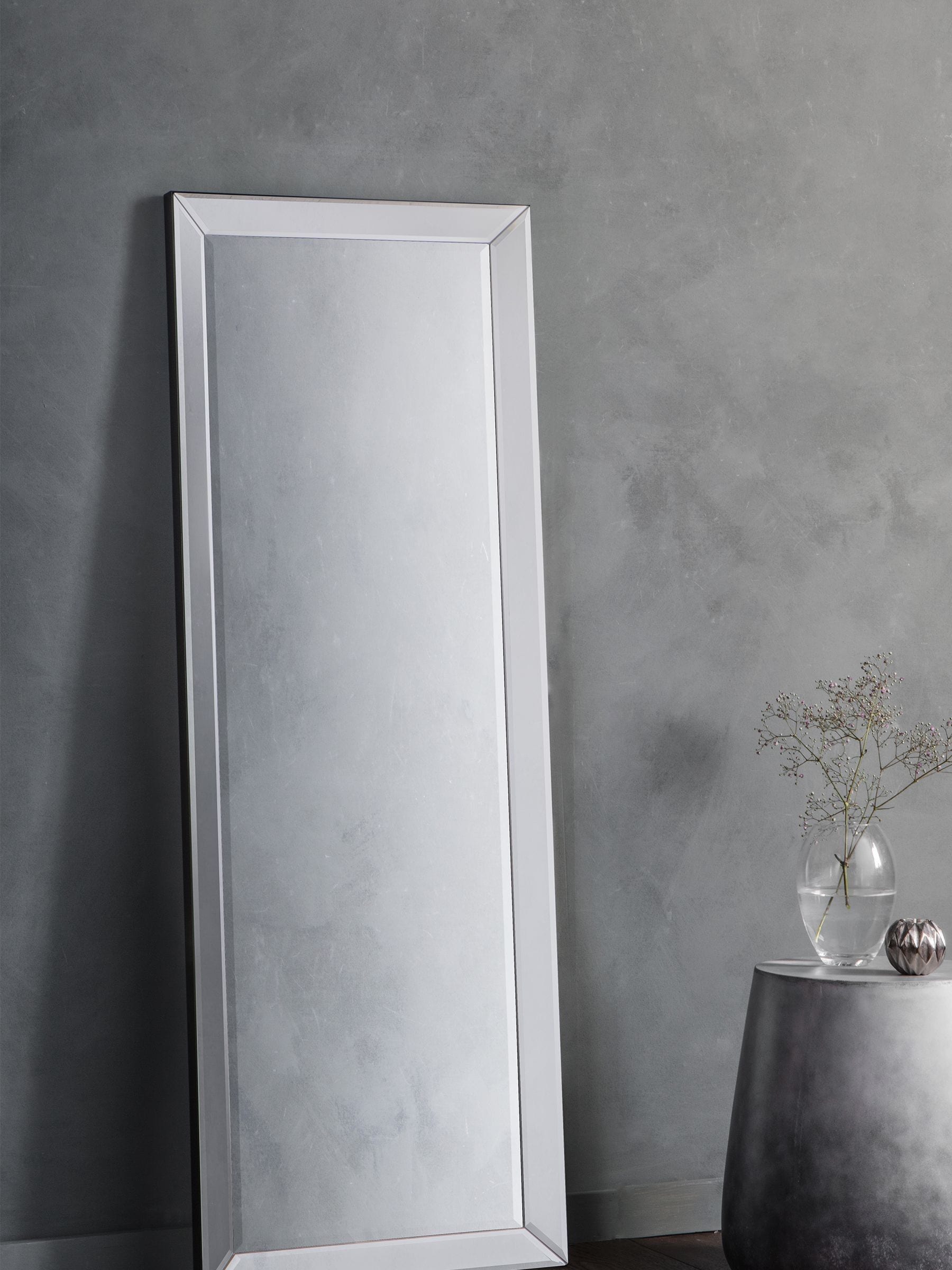 Gallery Home Unisex Silver Billingham Mirror - Image 1