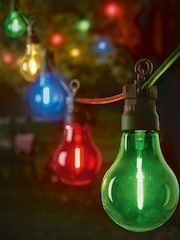 Premier Decorations Ltd Garden 20 Multi Connectable Festoon Lights - Image 1 of 3