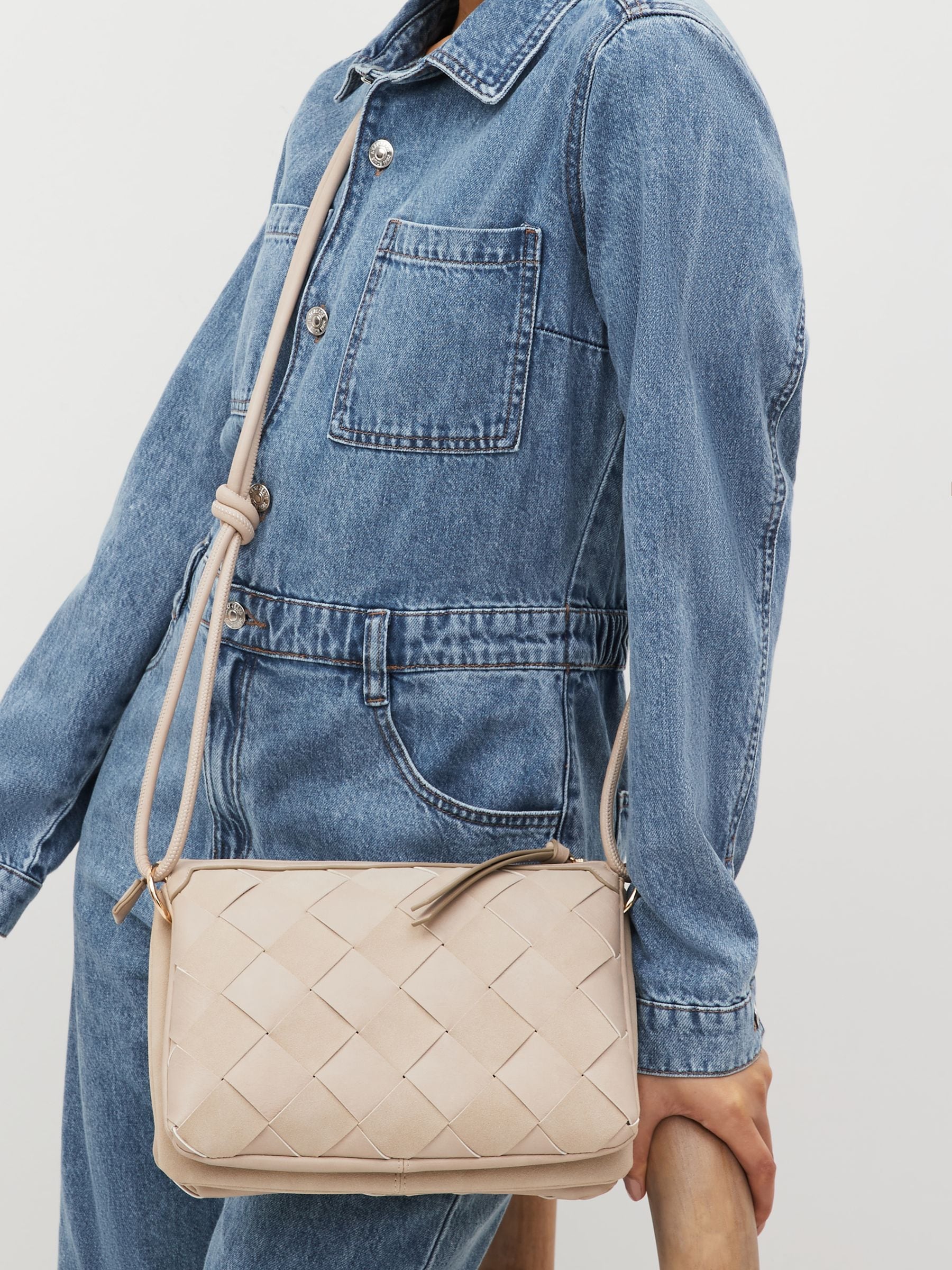 Multi compartment cross body bag on sale