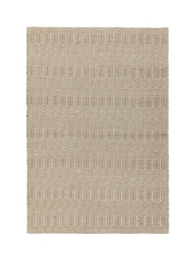 Asiatic Rugs Taupe Brown Sloan Geo Rug - Image 1 of 5