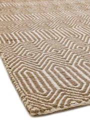 Asiatic Rugs Taupe Brown Sloan Geo Rug - Image 2 of 5