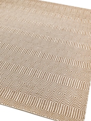 Asiatic Rugs Taupe Brown Sloan Geo Rug - Image 4 of 5