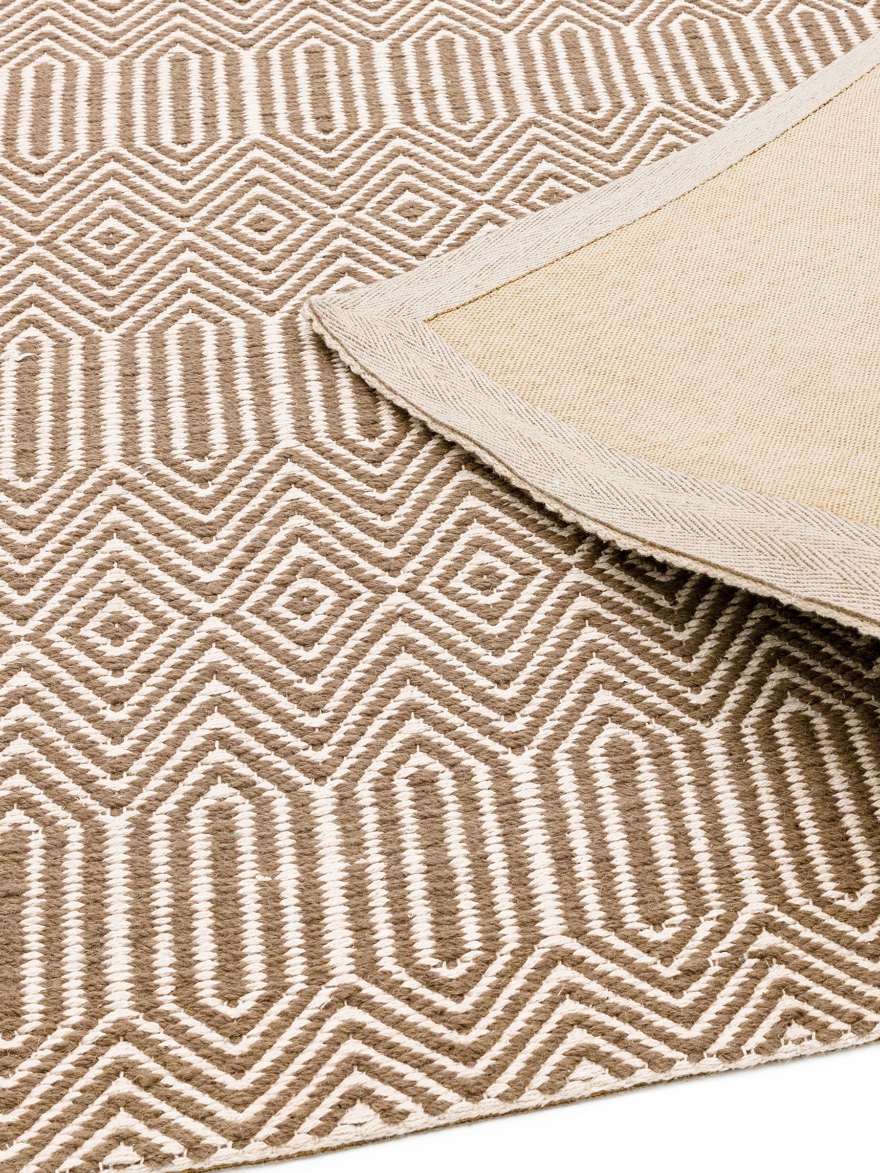 Buy Asiatic Rugs Taupe Brown Sloan Geo Rug from the Next UK online shop