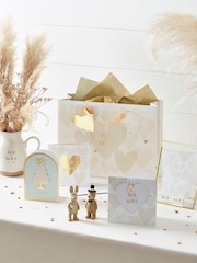 Natural Wedding Animal MRS Ornament - Image 3 of 4