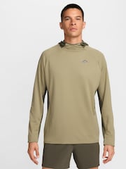 Nike Dri-fit Trail UV dolg rokav; Tekaška majica z dolgimi rokavi s kapuco - Slika 1 iz 10