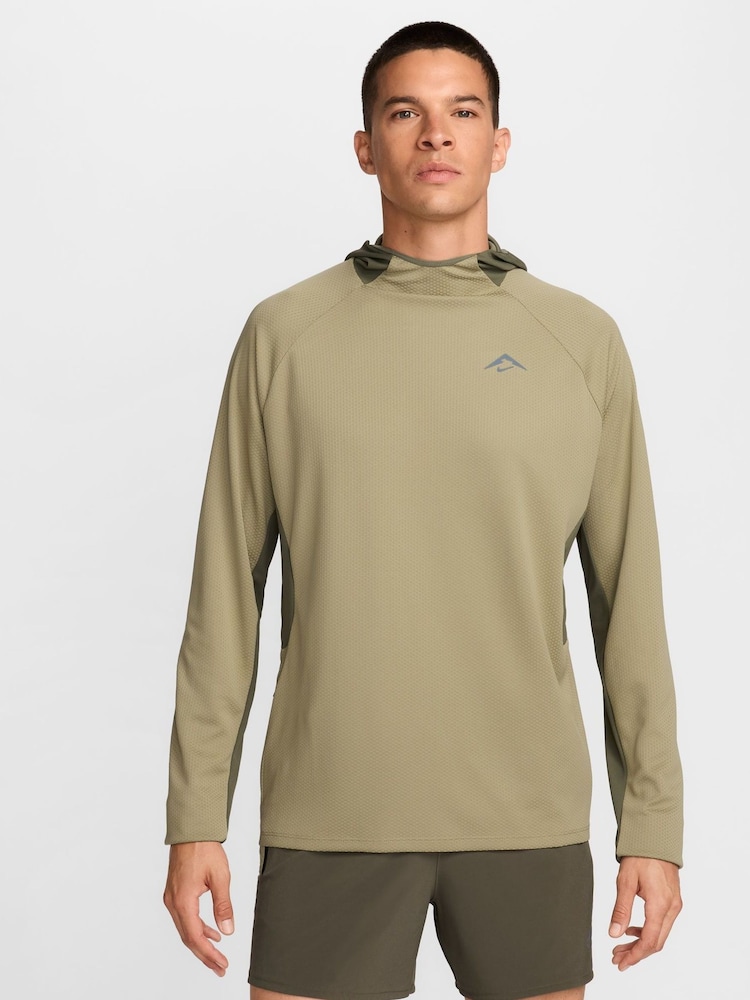 Nike Dri-fit Trail UV dolg rokav; Tekaška majica z dolgimi rokavi s kapuco - Slika 1 iz 10