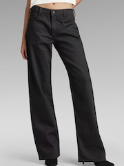G Star Womens Black Judee Loose Jeans - Image 1 of 6