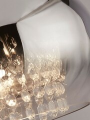 Searchlight Pink Ava Rose Chrome Shade - Image 2 of 4