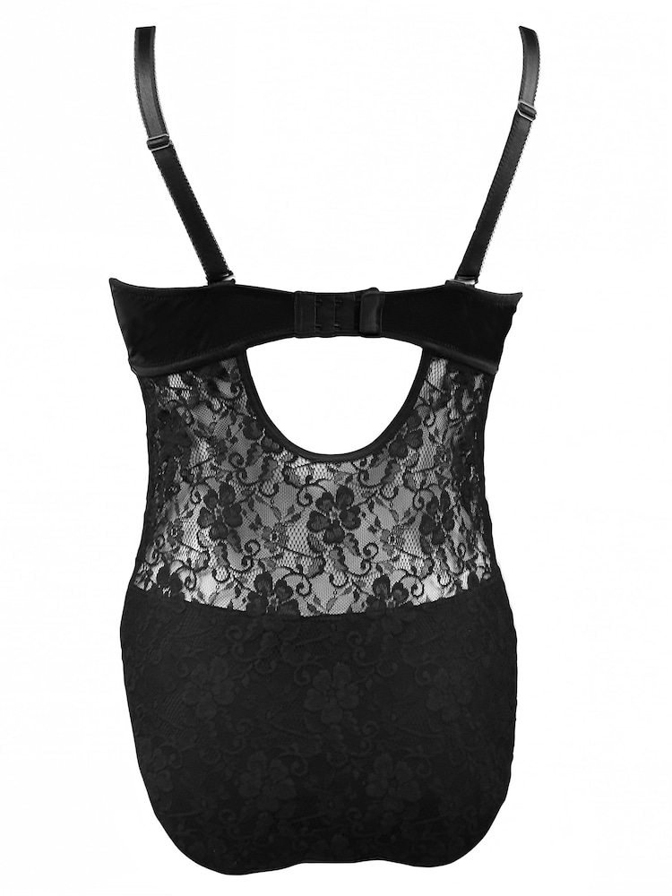 Pour Moi Black Rebel Padded Underwired Multiway Strapless Body - Image 5 of 5
