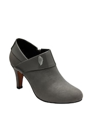 Lotus Grey Stiletto Heel Shoe Boots - Image 1 of 4
