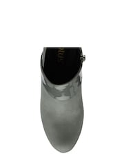 Lotus Grey Stiletto Heel Shoe Boots - Image 4 of 4