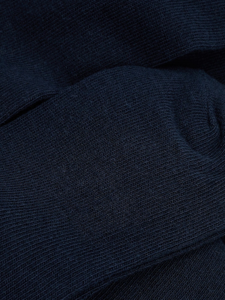 Navy 3 Pack Cotton Rich Knee High Schools Socks - Image 3 of 3