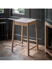 Gallery Home Natural Leroy Rope Stool - Image 1 of 6