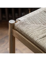 Gallery Home Natural Leroy Rope Stool - Image 2 of 6