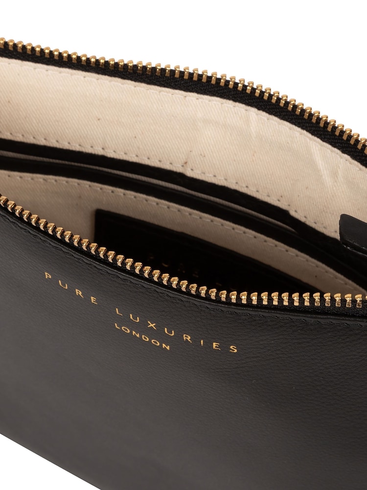 Pure Luxuries London Tadlow Leather Pouch - Image 4 of 4
