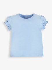 JoJo Maman Bébé Blue Pretty T-Shirt - Image 1 of 2