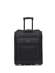 Flight Knight 56x45x25cm EasyJet Overhead Soft Case Cabin Carry On Suitcase Hand Mono Canvas Luggage - Image 1 of 7