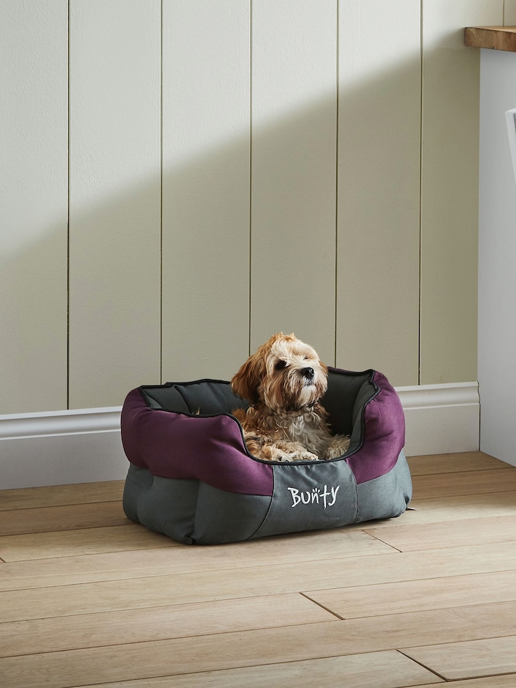 Bunty Purple Anchor Waterproof Dog Bed - Image 1 of 4