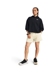 Under Armour Black Rival Terry Oversized Hoodie - Image 1 of 6