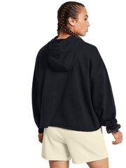 Under Armour Black Rival Terry Oversized Hoodie - Image 2 of 6