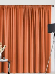 Paprika Orange Soho Made To Measure Curtains - Image 2 of 8