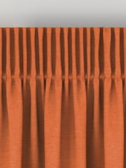 Paprika Orange Soho Made To Measure Curtains - Image 6 of 8