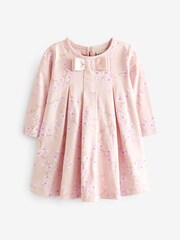 Baker by Ted Baker Blossom Glitter 100% Cotton Jersey Dress - Image 1 of 5