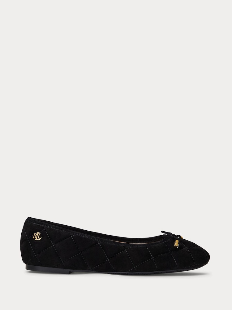 Lauren Ralph Lauren Textured Ballet Flat Shoes - Image 2 of 4 Lauren Ralph Lauren Textured Ballet Flat Shoes - Image 2 of 4