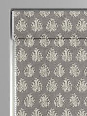 Emily Bond Smokey Grey 100% Cotton Jaipur Made to Measure Roman Blinds - Image 3 of 6