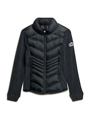 Superdry Eclipse Navy Storm Fleece Jacket - Image 10 of 12