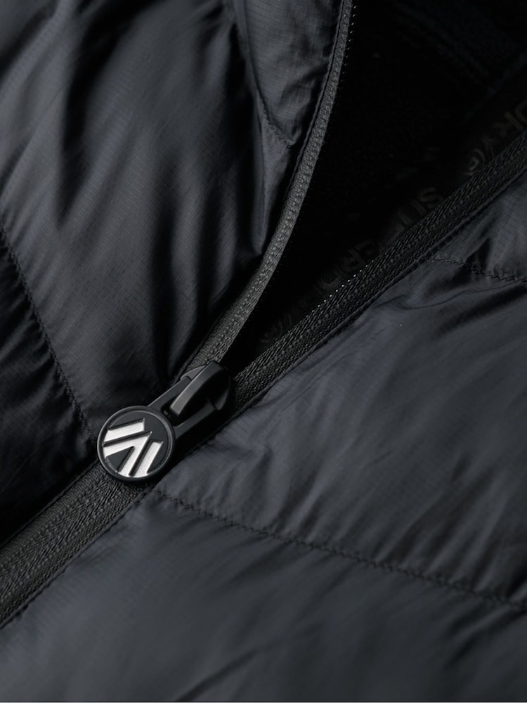 Superdry Eclipse Navy Storm Fleece Jacket - Image 12 of 12