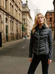 Superdry Eclipse Navy Storm Fleece Jacket - Image 5 of 12