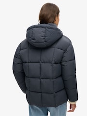 Superdry Eclipse Navy Montpellier Duvet Jacket - Image 2 of 7
