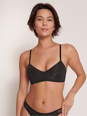 Sloggi Soft ADAPT Padded Black Bra - Image 1 of 6