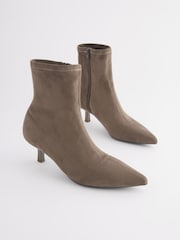 Mink Brown Forever Comfort® Ankle Sock Boots - Image 3 of 8