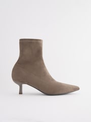 Mink Brown Forever Comfort® Ankle Sock Boots - Image 4 of 8