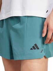 adidas Green Primelift Shorts - Image 6 of 7